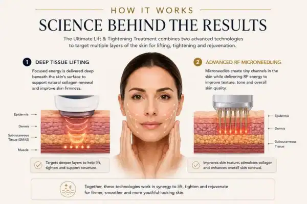 Why choose The ultimate skin tighten treatment Hyde Park Corner