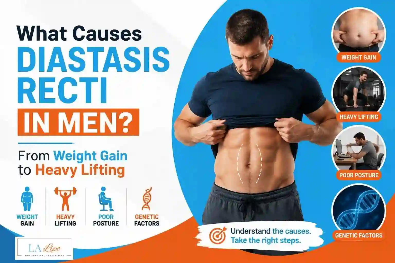 What Causes Diastasis Recti in Men? From Weight Gain to Heavy Lifting Hyde Park Corner